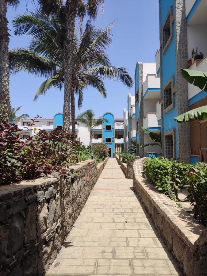 Sal Service Blu Moradias Residence With Pool ซังตามาเรีย ภายนอก รูปภาพ